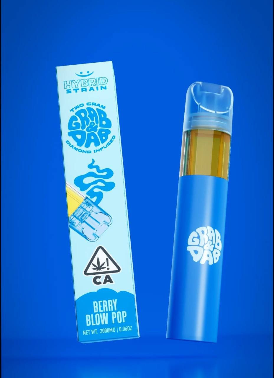 GRAB AND DAB BERRY BLOW DISPOSABLE