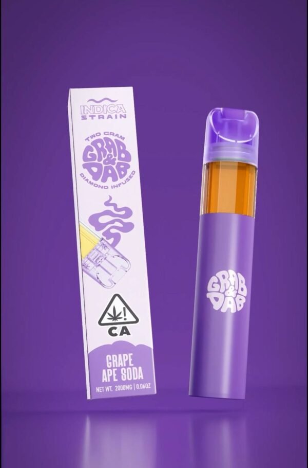 GRAB AND DAB GRAPE APE SODA DISPOSABLE