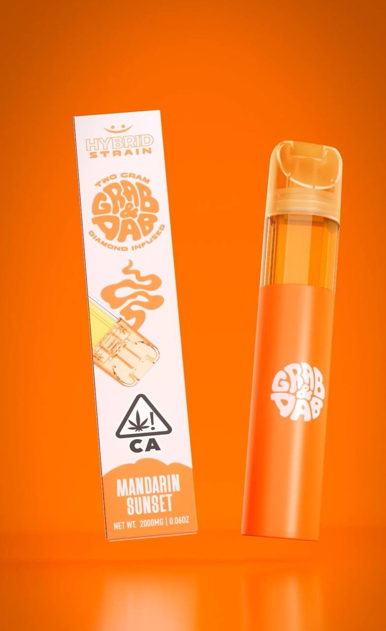 GRAB AND DAB MANDARIN SUNSET DISPOSABLE