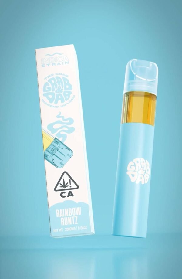 GRAB AND DAB RAINBOW RUNTZ DISPOSABLE