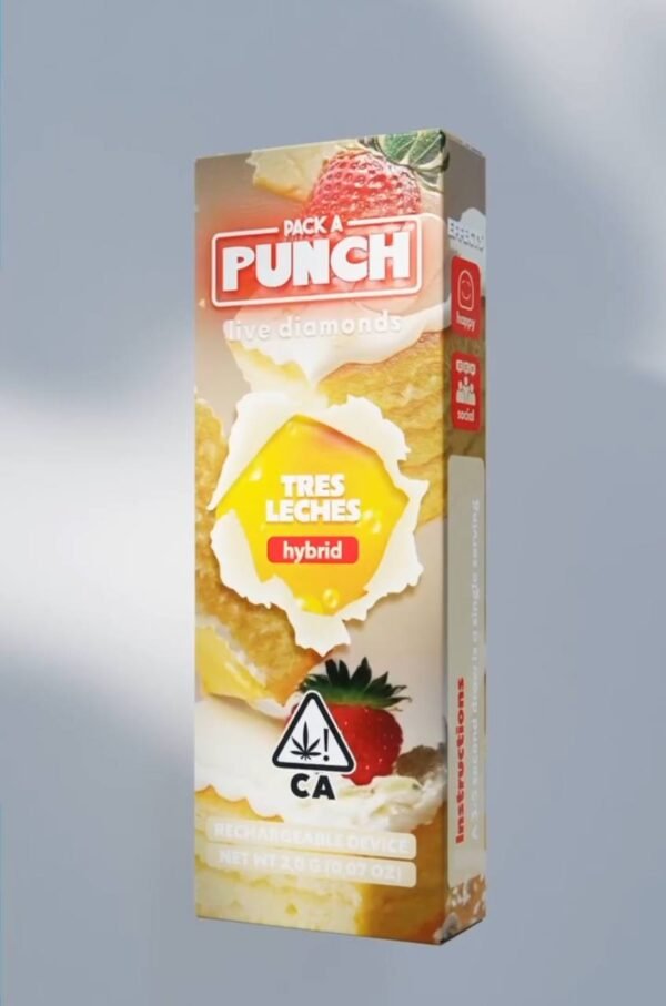 PACK A PUNCH TRES LECHES DISPOSABLE 