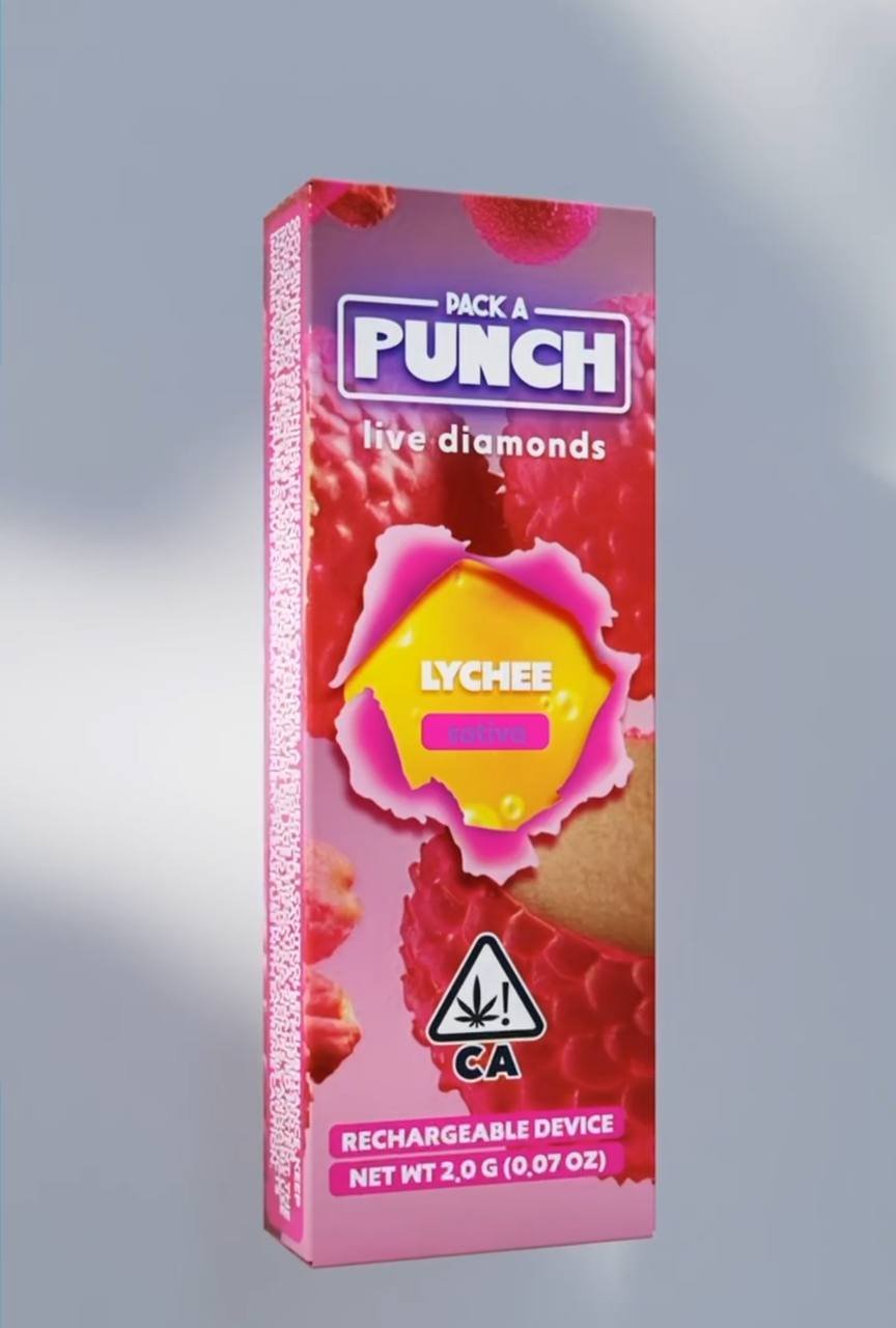  PACK A PUNCH LYCHEE DISPOSABLE