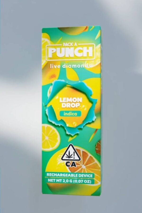  PACK A PUNCH LEMON DROP DISPOSABLE