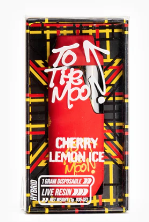 TO THE MOON CHERRY LEMON ICE DISPOSABLE 