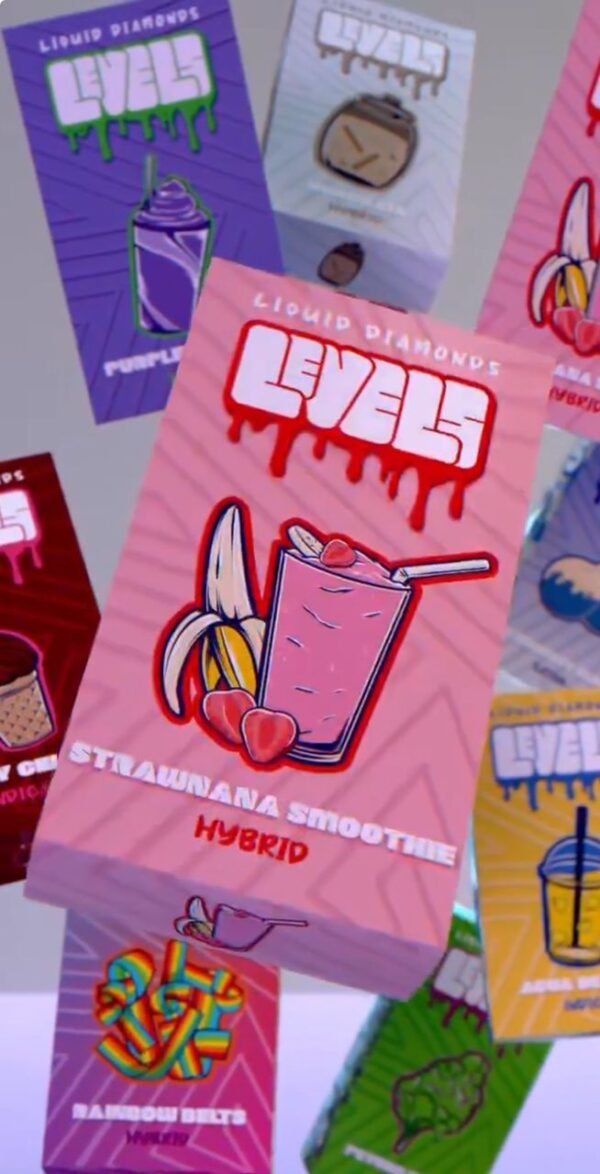 Levels Strawnana Smoothie Disposable