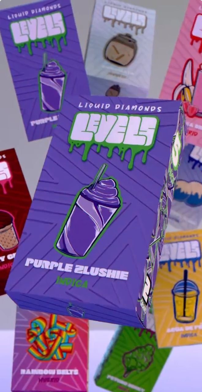 Levels purple zlushie Disposable