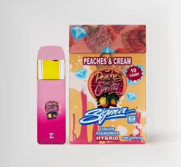 SIGMA PEACHES AND CREAM DISPOSABLE