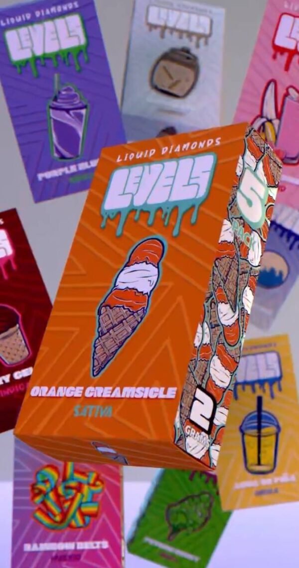 Levels Orange Creamsicle Disposable