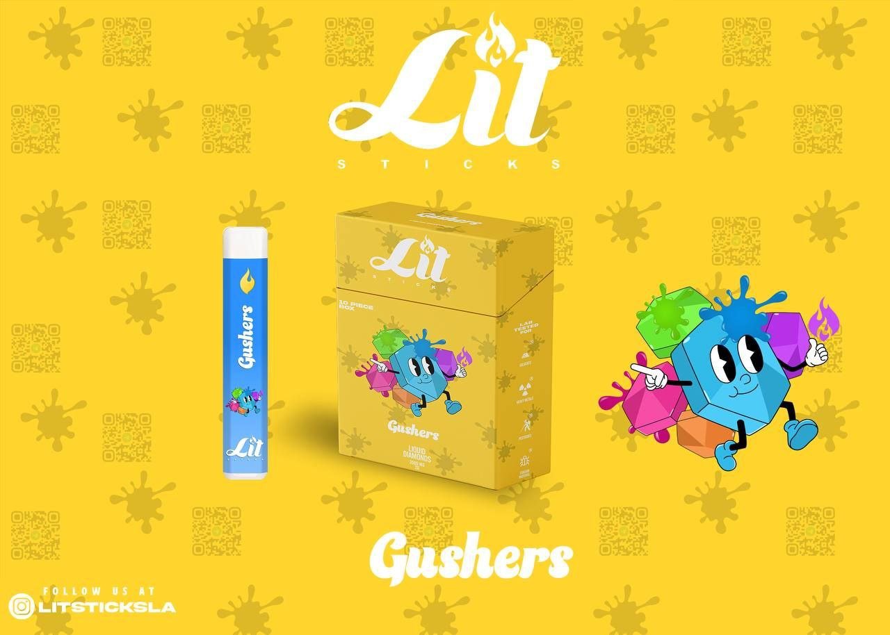 Lit Sticks Gushers Disposable