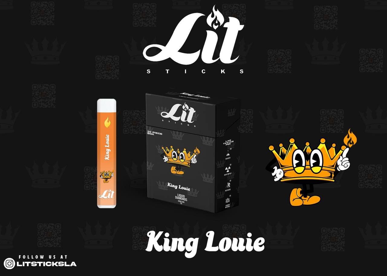 Lit Sticks King Louie Disposable