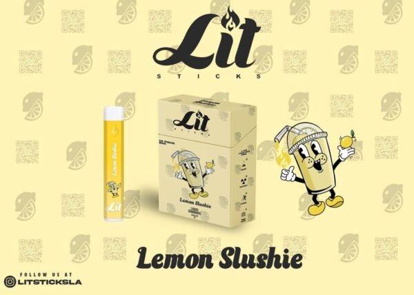 Lit Sticks Lemon Slushie Disposable