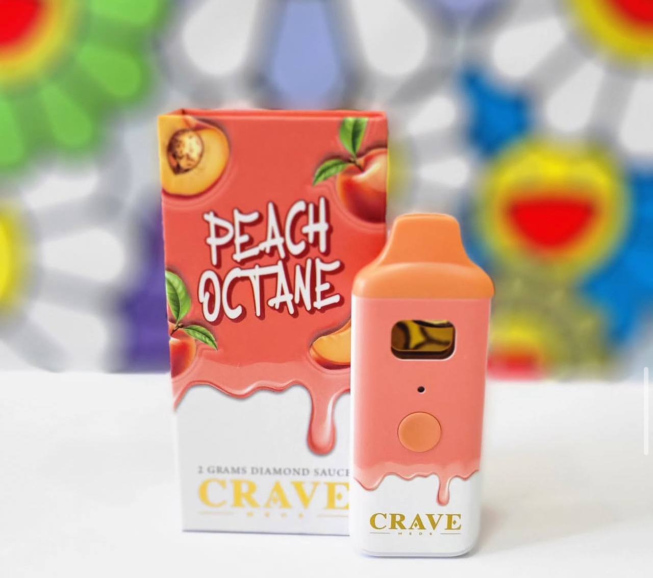 Crave Mad Peach Octane Disposable