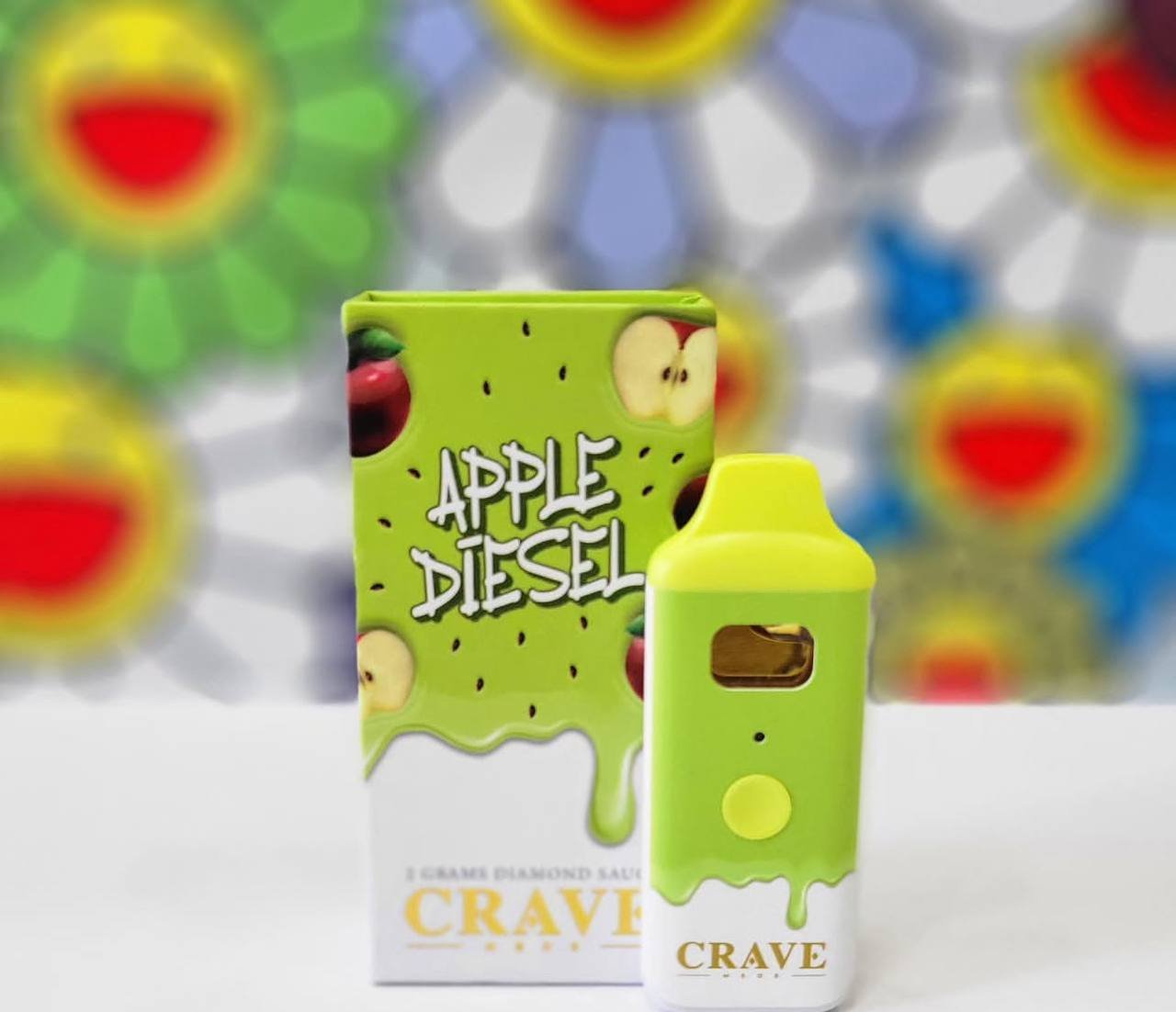 Crave Med Apple Diesel Disposable
