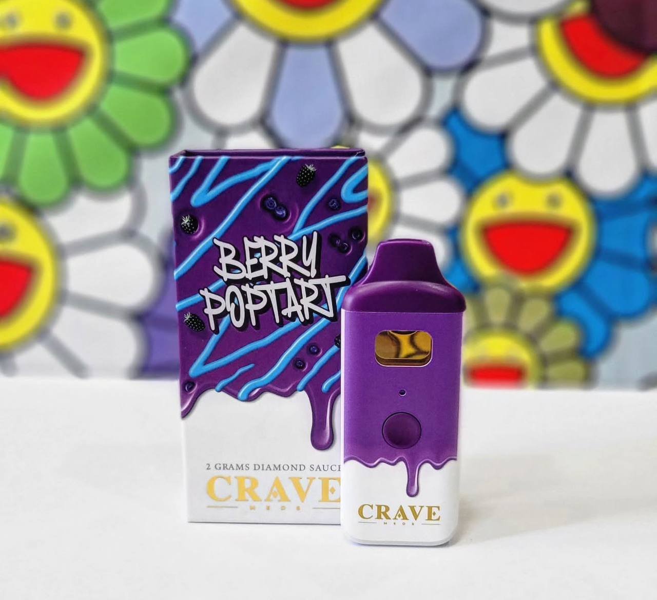 Crave Meds Berry Poptart Disposable