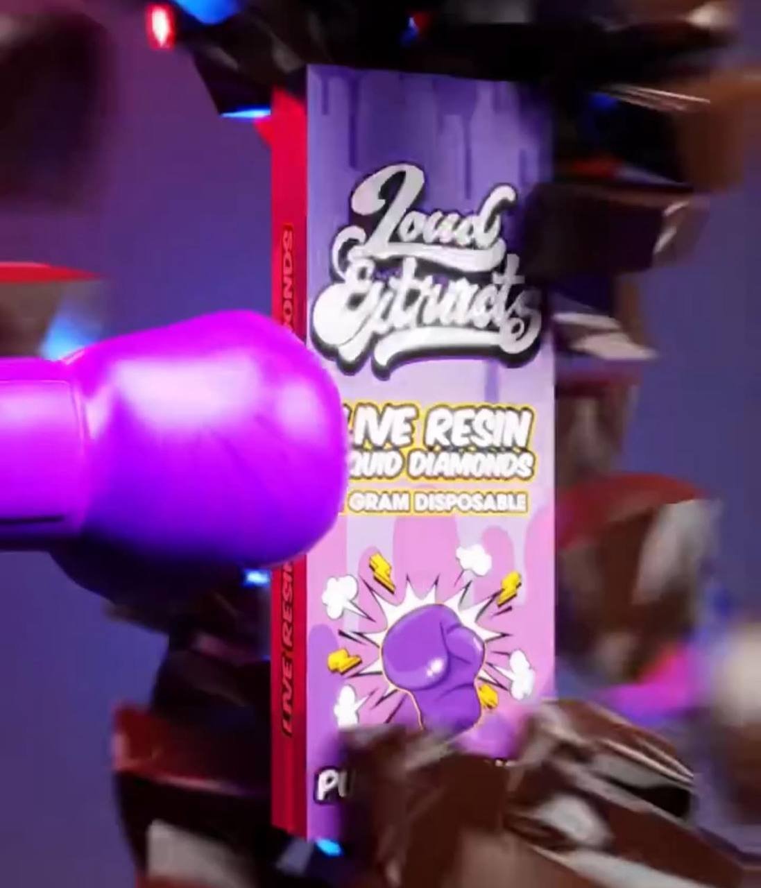 Loud Extracts Purple Punch Disposable