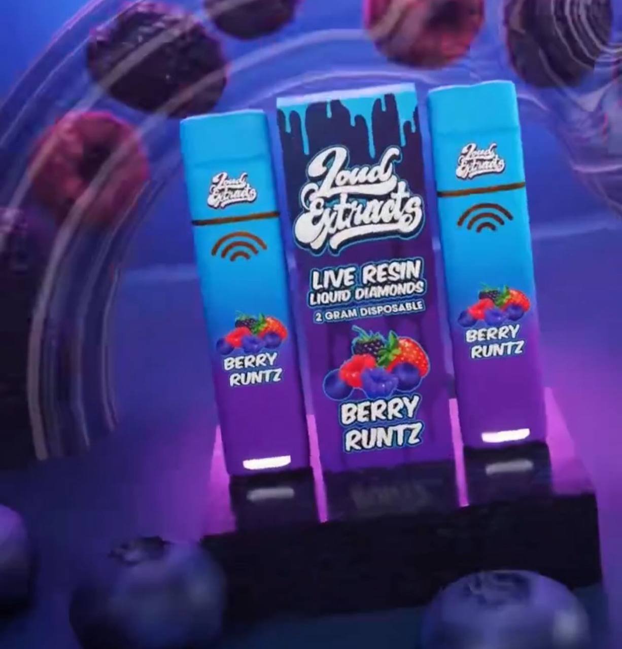Loud Extracts Berry Runtz Disposable