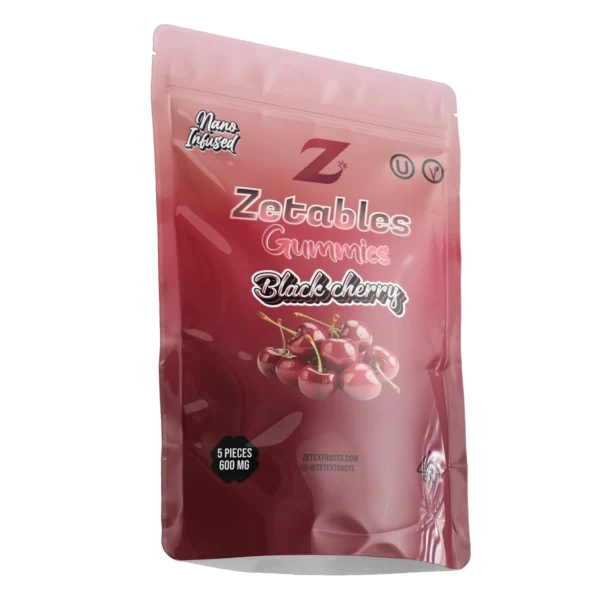 Zetables Black Cheery Gummies