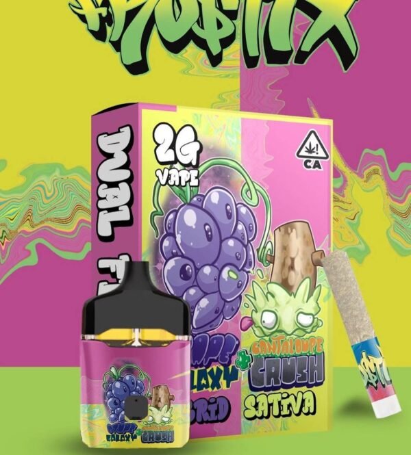 FROSTIX GRAPE GALAXY CANTALOU CRUSH DISPOSABLE