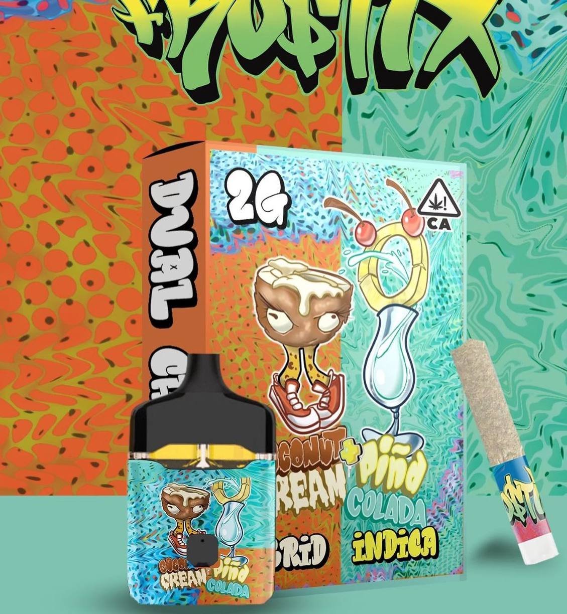 FROSTIX COCONUT CREAMPINA COLADA DISPOSABLE