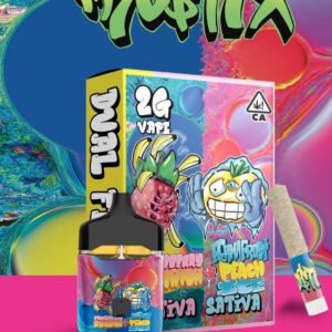 FROSTIX STRAWBERRY BANANA PERMAFROOT PEACH ICE DISPOSABLE